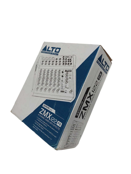 Alto Professional 8-Channel Mixer with Effects Model: ZMX 122FX  =