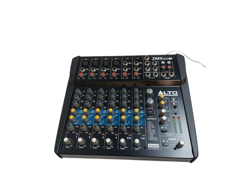 Alto Professional 8-Channel Mixer with Effects Model: ZMX 122FX  =