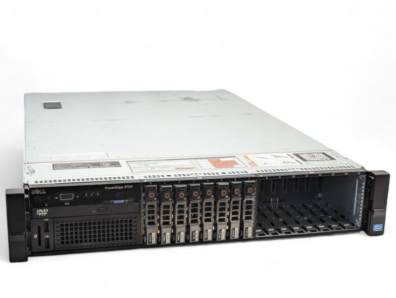 DELL PowerEdge R720 2x Intel Xeon E5-2640 0 @ 2.50Ghz 128GB RAM H710P mini  -