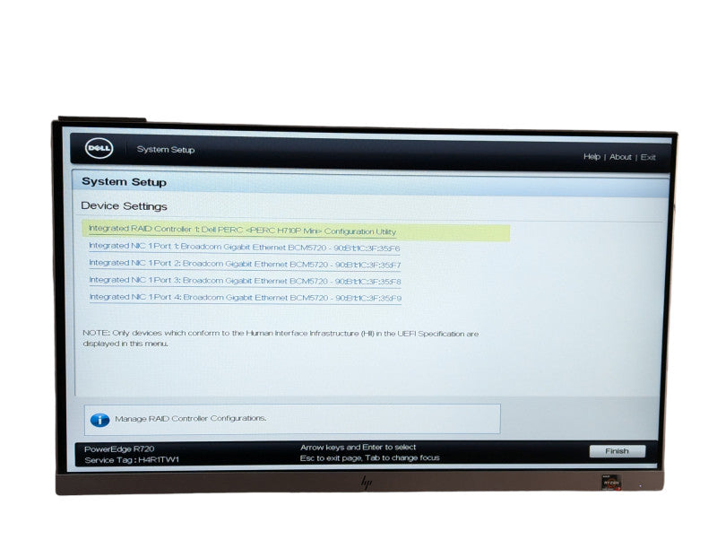 DELL PowerEdge R720 2x Intel Xeon E5-2640 0 @ 2.50Ghz 128GB RAM H710P mini  -