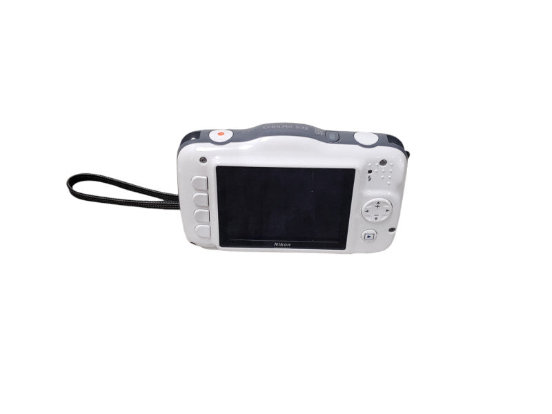Nikon - Coolpix S32 13.2-Megapixel Digital Camera - White