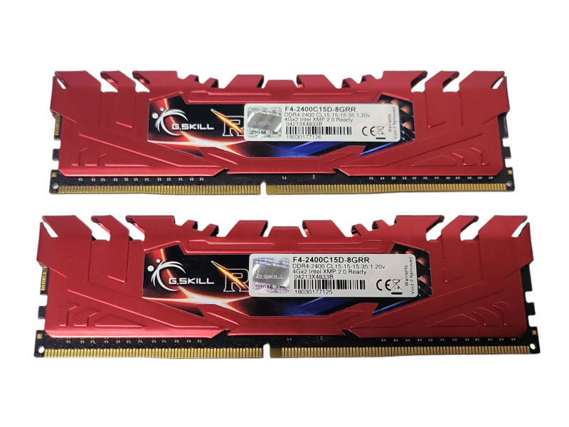 8GB G.skill ripjaws 4 F4-2400C15D-8GRR DDR4-2400 kit (2x 4GB) _