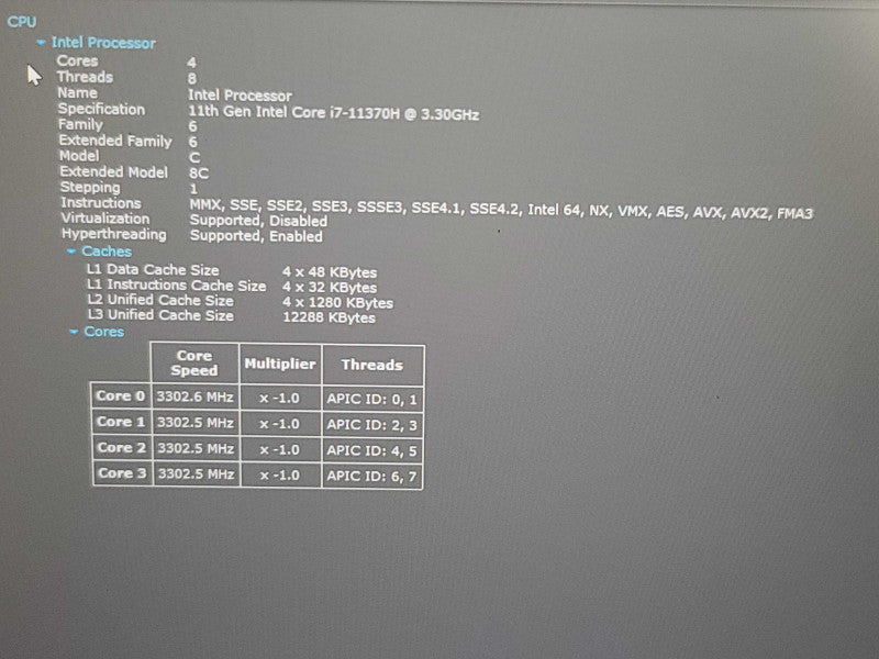 ASUS Tuf516P | i7-11370H| 40GB DDR4| RTX 3070| 1TB NVMe β Lap200