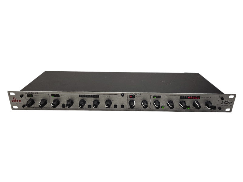 DBX 266XS Stereo Compressor Gate Limiter 2-Channel Dynamics DBX266XSV READ $