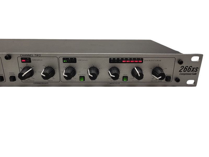 DBX 266XS Stereo Compressor Gate Limiter 2-Channel Dynamics DBX266XSV READ $