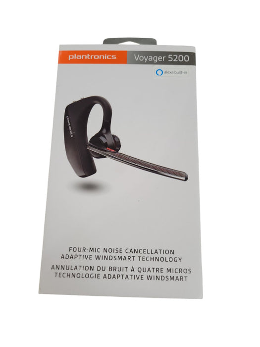 POLY Plantronics Voyager 5200  Wireless Bluetooth Headset/Headphone  Q!