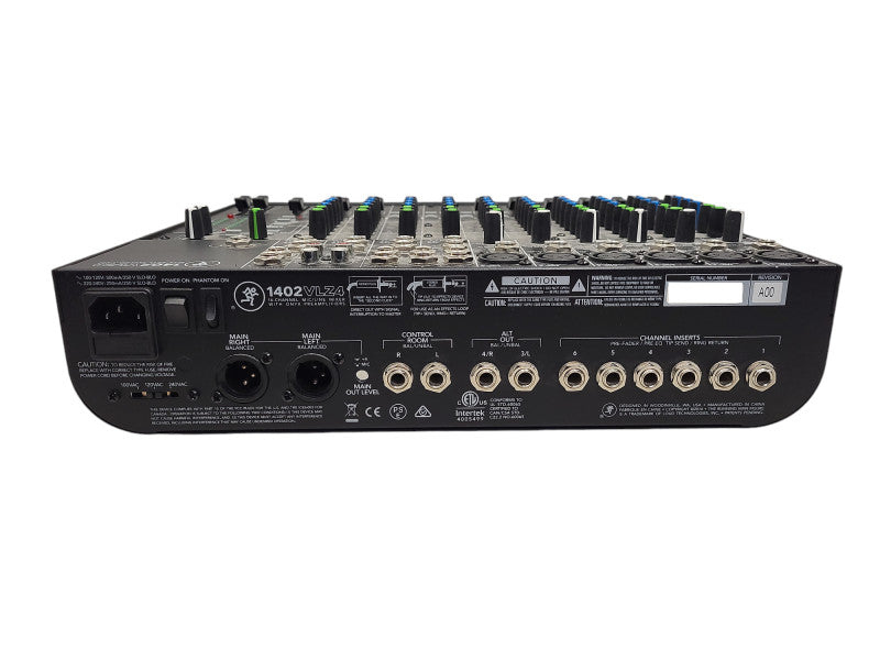 Mackie 1402VLZ4 Compact Mixer 14-channel Onyx Preamps Sound READ $