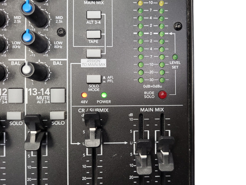 Mackie 1402VLZ4 Compact Mixer 14-channel Onyx Preamps Sound READ $