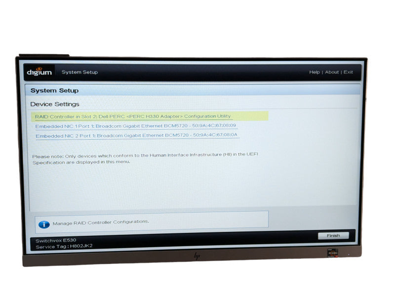 DELL PowerEdge R230 Intel Xone E3-1230 v6 @ 3.50Ghz 32GB RAM H330 RAID -