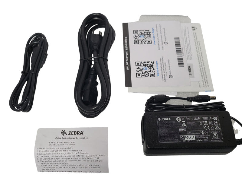 Like New Zebra ZD421 Direct Thermal Barcode Label Printer ZD4A042-D01M00EZ _