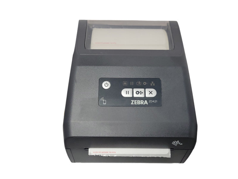 Like New Zebra ZD421 Direct Thermal Barcode Label Printer ZD4A042-D01M00EZ _