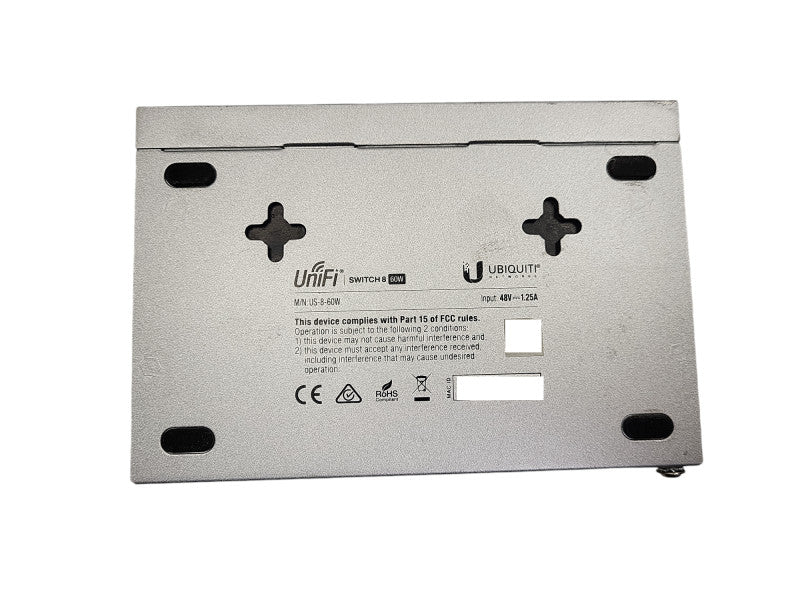 UBIQUITI NETWORKS UNIFI 8 PORT GIGABIT POE ETHERNET SWITCH US-8-60W READ $
