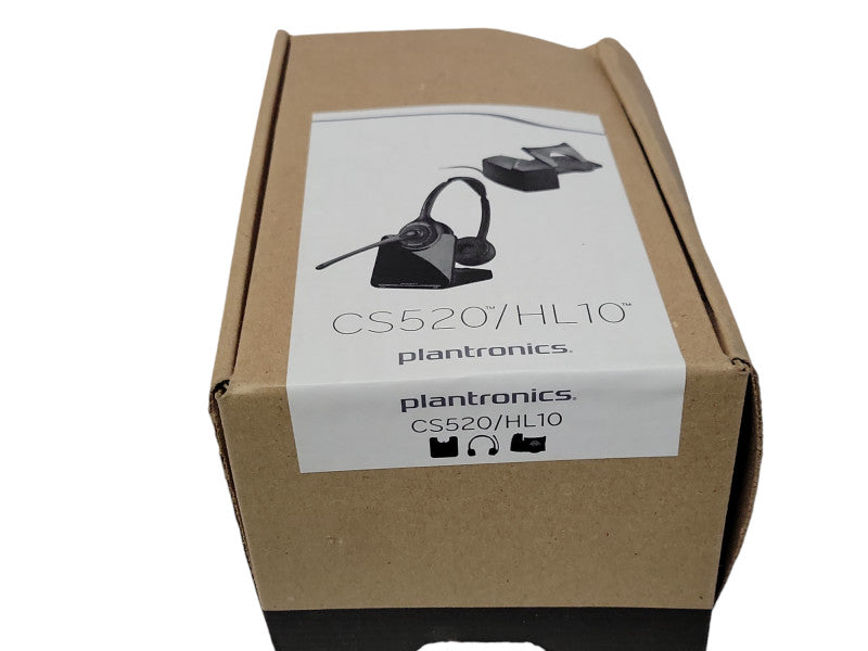 NEW OPEN BOX PLANTRONICS CS520 / HL10 Headset & Lifter Kit Q_