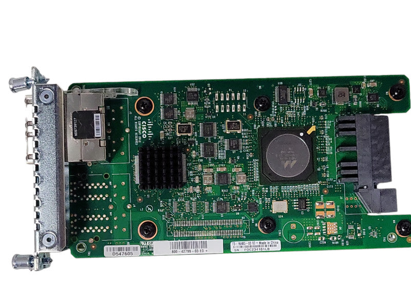 CISCO NIM ES2-4 4 PORT RJ45 GIGABIT EXPANSION MODULE ISR 4000 SERIES ROUTER Q_