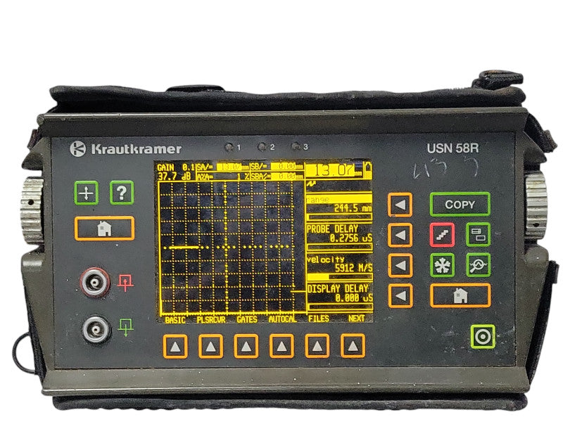 GE KrautKramer USN58R Ultrasonic Flaw Detector, READ _