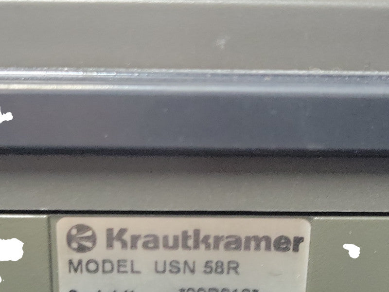 GE KrautKramer USN58R Ultrasonic Flaw Detector, READ _
