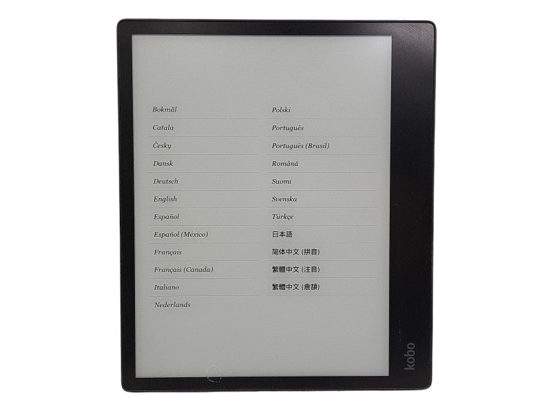 KOBO Europa Eclipsa 10" N605 Wifi eReader READ $