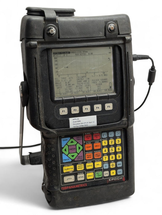 Olympus PANAMETRICS-NDT EPOCH 4 digital ultrasonic flaw detector Please READ  -