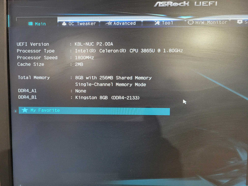 Datto Alto 3 Mini PC Celeron 3865U @ 1.80GHz 8GB DDR4 NO HDD !