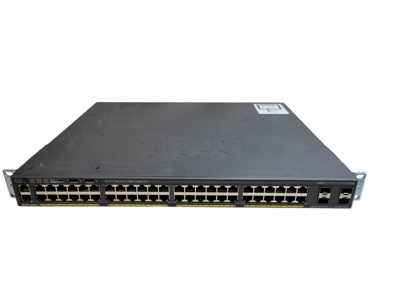Cisco WS-C2960X-48FPS-L V02 | 48-Port PoE Gigabit Switch