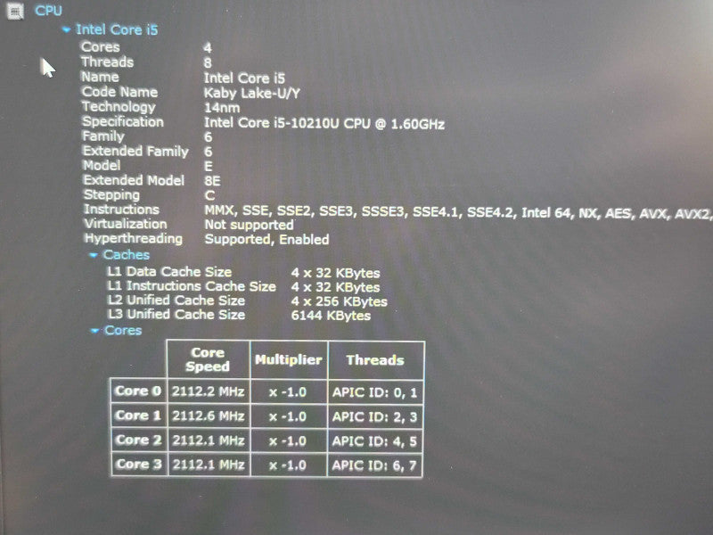 Lenovo ThinkPad X1 Carbon | i5-10210U| 16GB RAM| 256GB SSD READ FOR PARTS  β BudLap