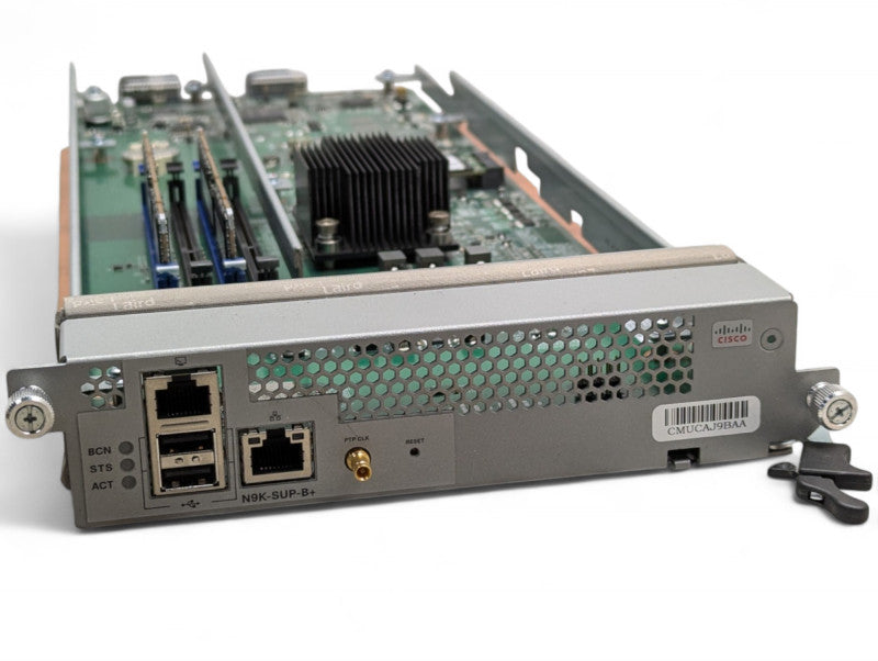 Cisco Nexus N9K-SUp-B+ V01 256GB SSD + 32GB RAM Supervisor Switch Module  Q-