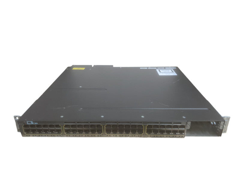 Cisco WS-C3750X-48PDF-S V02 |  48-Port Gigabit PoE+ Switch | 2x 1100W PSU | *READ*