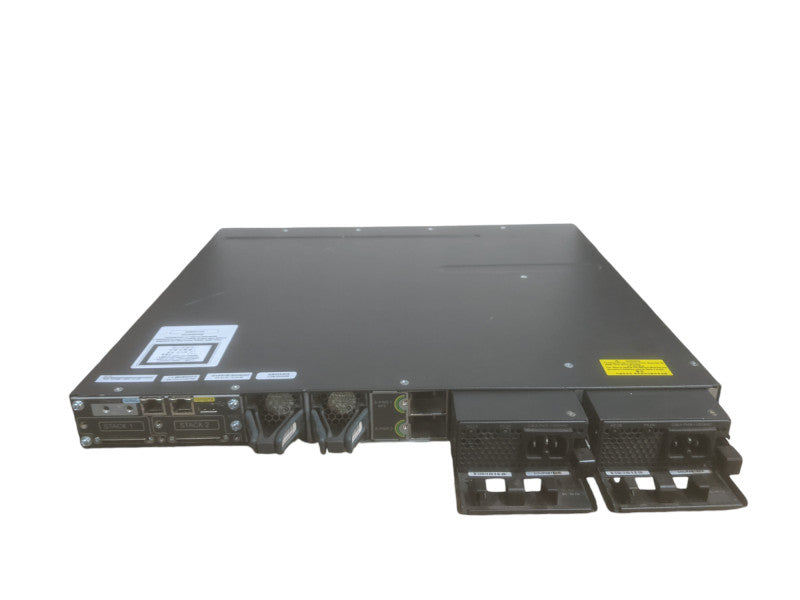 Cisco WS-C3750X-48PDF-S V02 |  48-Port Gigabit PoE+ Switch | 2x 1100W PSU | *READ*