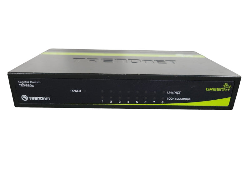 TRENDnet GREENnet TEG-S80G 8-Port Unmanaged Gigabit Ethernet Switch !