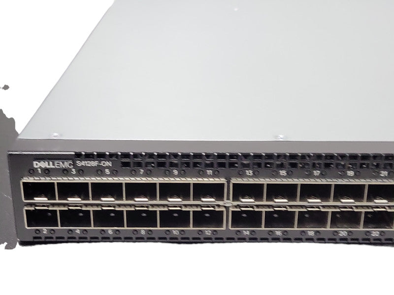 Dell EMC S4128F-ON 28 Port 10GbE SFP+ Power Switch 2x PSU, Factory reset _