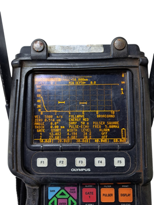 Olympus PANAMETRICS-NDT EPOCH 4 Digital Ultrasonic Flaw Detector *READ*