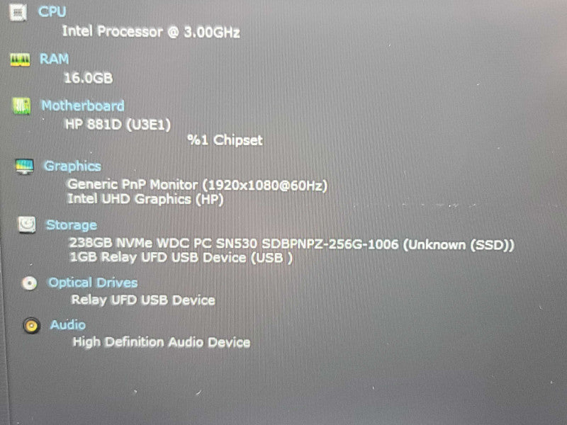 HP Laptop 15" | i3-1115G4| 16GB DDR4| 256GB SSD READ  β Lap200