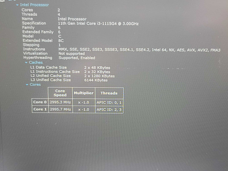 HP Laptop 15" | i3-1115G4| 16GB DDR4| 256GB SSD READ  β Lap200
