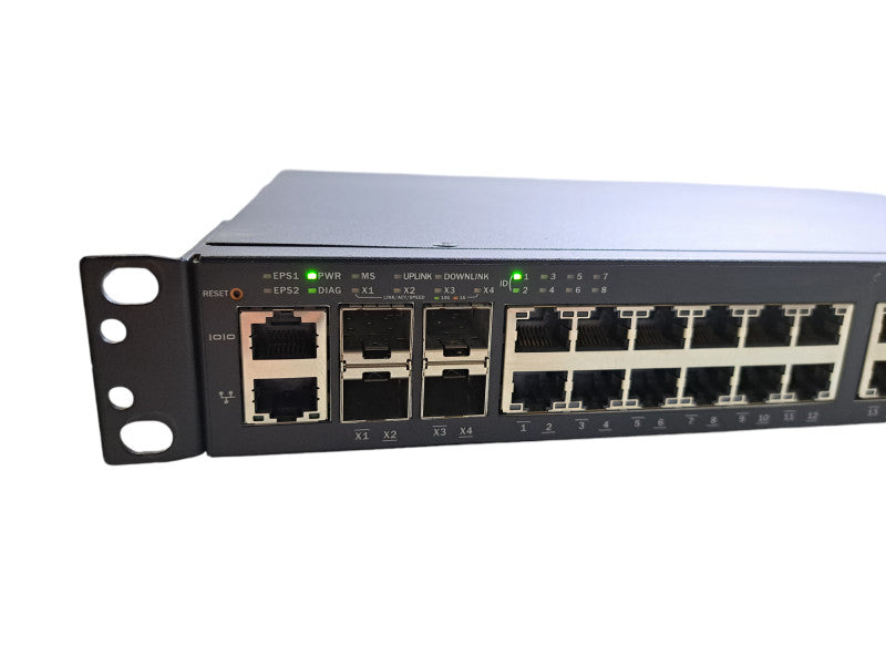 Brocade ICX6450-48P | 48-Port Gigabit POE+ Switch | 4-Port 1/10G SFP+