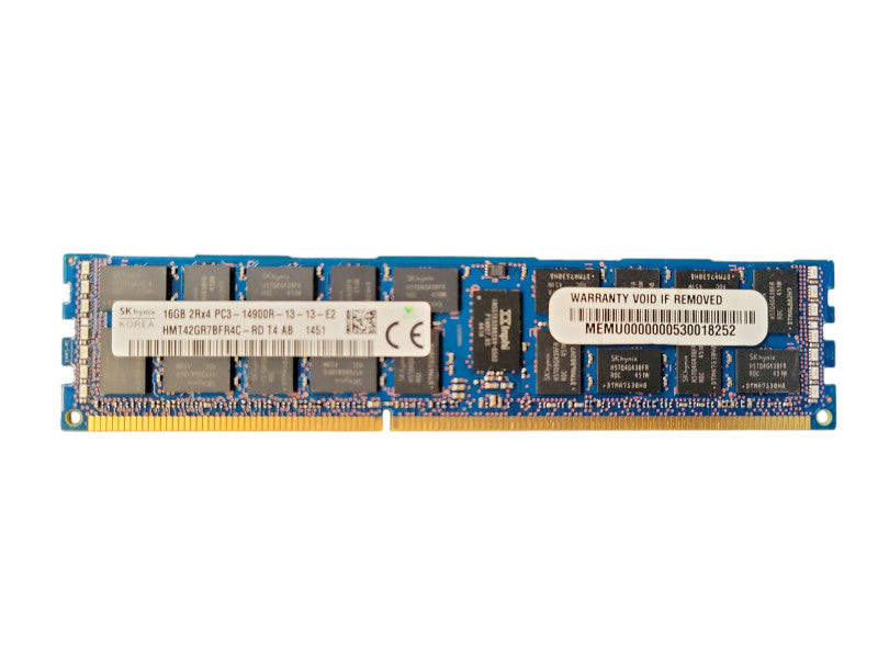 SK Hynix 16GB 2Rx4 PC3-14900R-13-13-E2 | DDR3 Server Memory Q!
