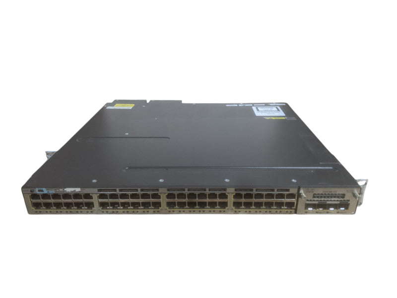 Cisco WS-C3750X-48PF-S V04 | 48-Port Gigabit PoE+ Switch | 2x 1100W PSU |
