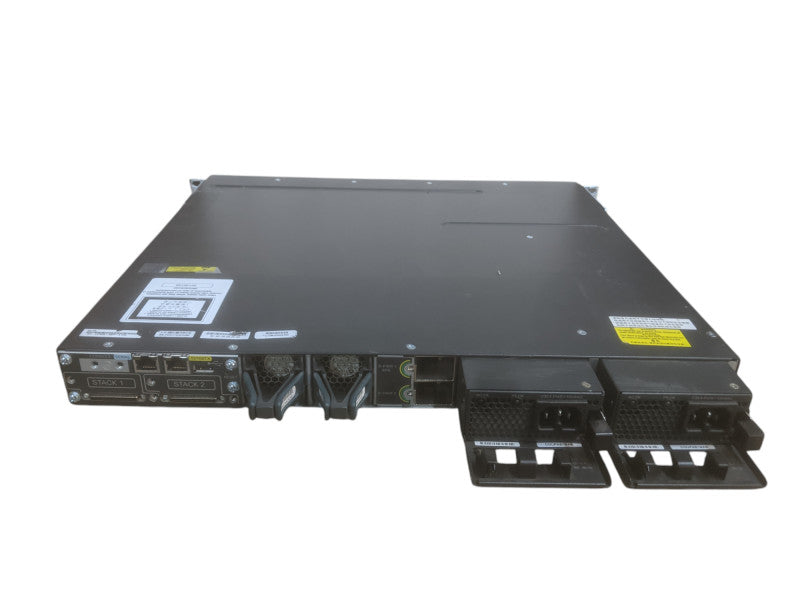 Cisco WS-C3750X-48PF-S V04 | 48-Port Gigabit PoE+ Switch | 2x 1100W PSU |