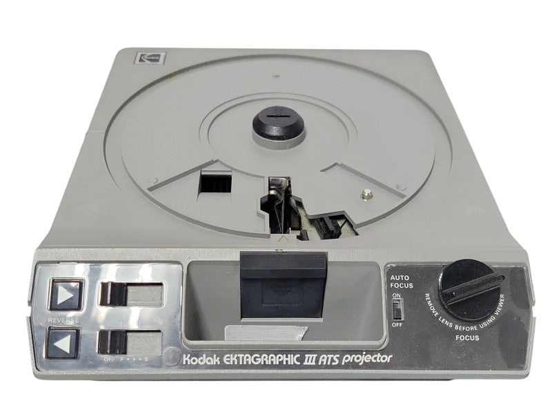 Kodak Ektagraphic III ATS Projector, Read _