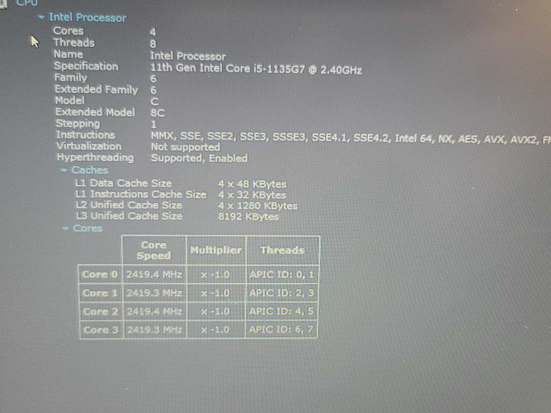 HP Laptop 15" i5-1135G7| 16GB DDR4| 256GB SSD READ β Lap200