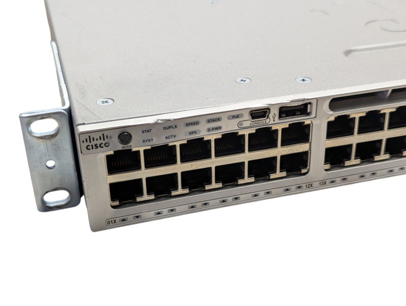Cisco WS-C3850-48F-S Catalyst 3850 48 Port Full PoE Switch