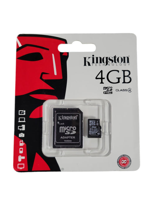 New Kingston 4GB  Memory Card Class 4 Q!