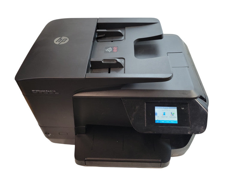 HP OfficeJet Pro 8710 All-In-One Wireless Color Printer Black Wi-Fi w/ Auto F %