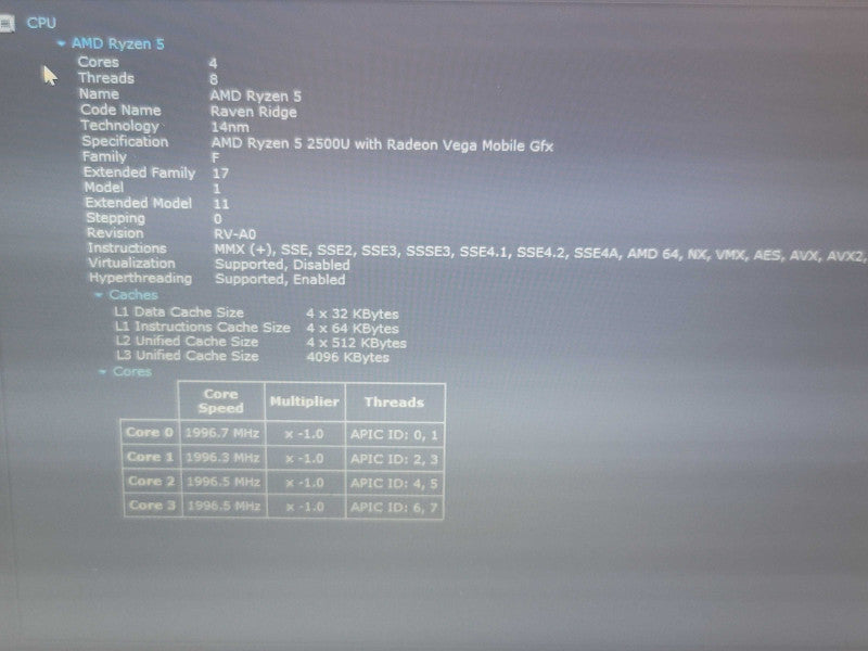 Lenovo v330-14arr| Ryzen 5 2500U| 6GB DDR4| 256GB SSD  β BudLap