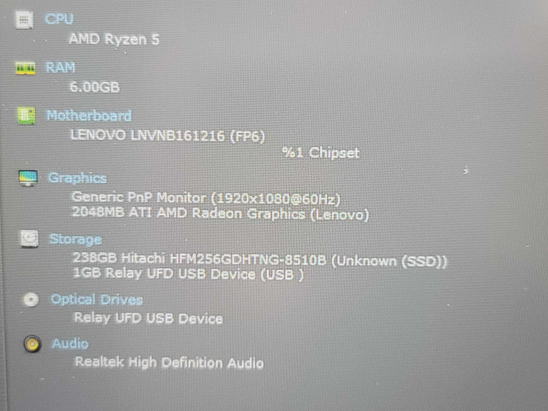 Lenovo ThinkBook 15 G2 ARE |Ryzen 5 4500u| 8GB DDR4| 256GB SSD  β Lap200