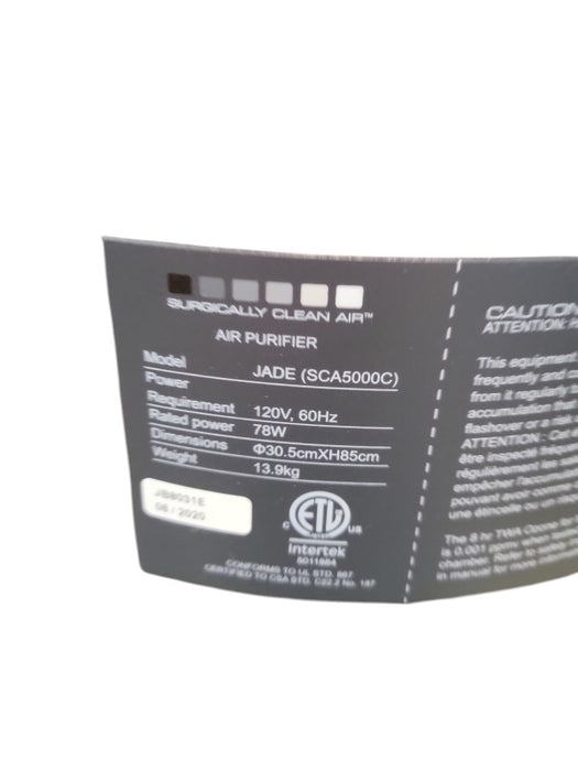 Surgically Clean Air JADE Air Purifier (SCA5000C) Q%
