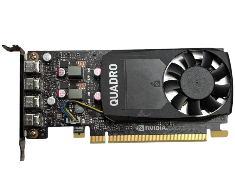 NVIDIA Quadro P1000 4 GB GDDR5 Low Profile Graphics Card !