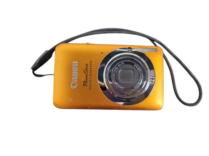 Canon PowerShot ELPH 100 HS 12.1MP 4x Digital Camera READ !