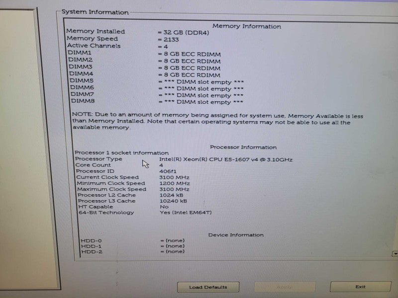 Dell Precision T5810 - Xeon E5-1607 v4 | 32GB RAM | NO HDD | FIREPRO W7100 8G %