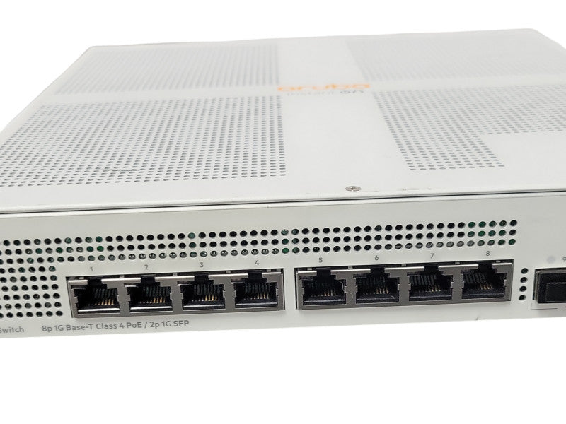 Aruba 1930 Switch 8P 1G bAse-T Class 4 PoE / 2P 1G SFP JL681A _