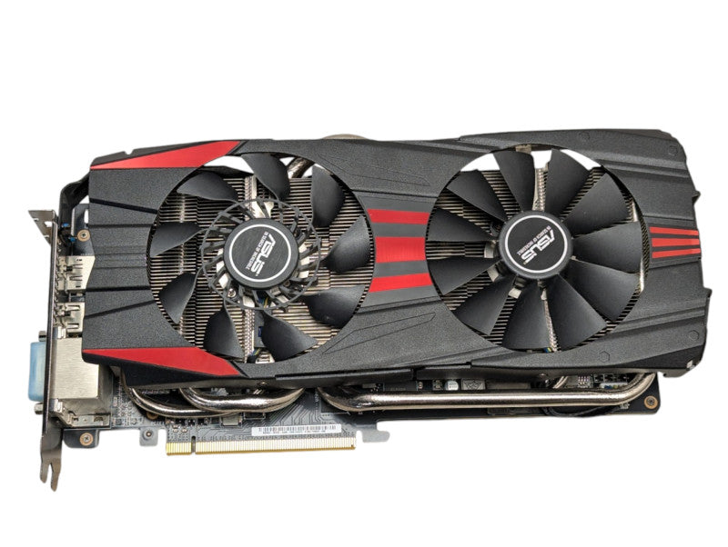 R9290X-DC2OC-4GD5-2DI8 ASUS R9 290X DirectCU II OC 4GB Graphics Card READ  -
